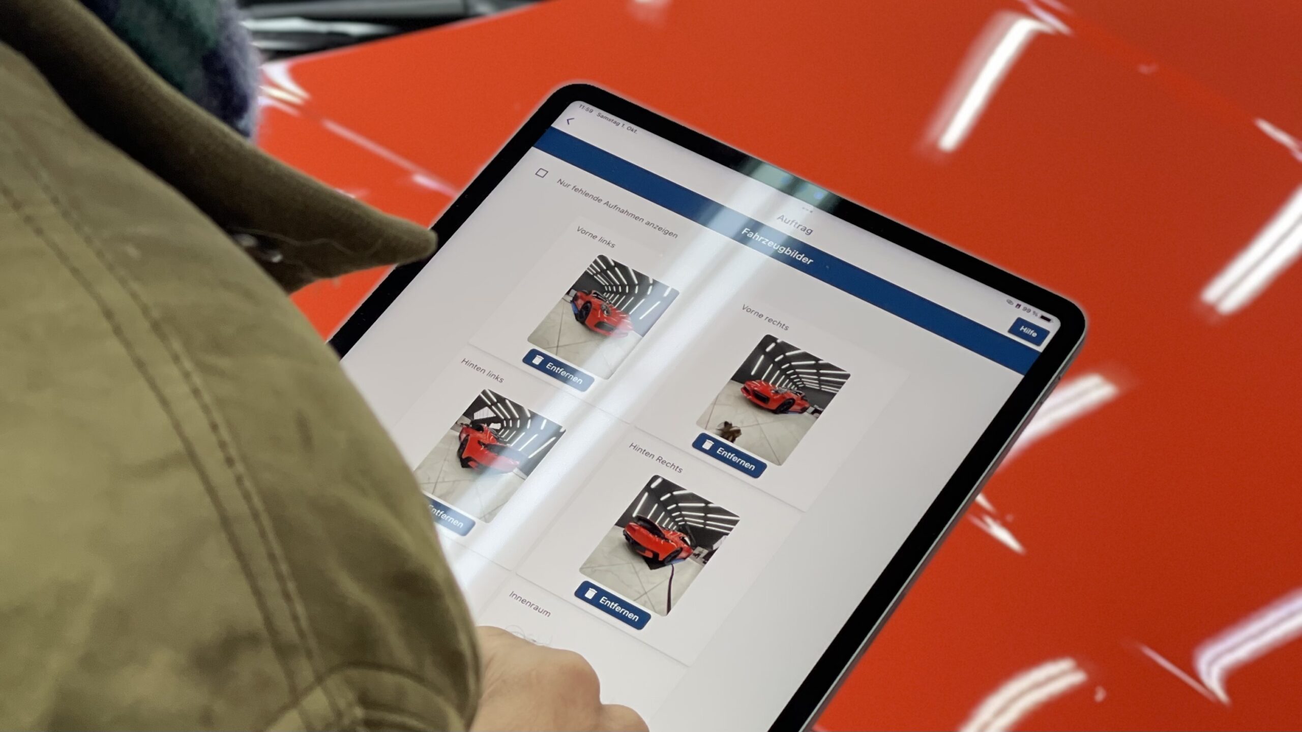 Digitale Kfz-Gutachten mit Vor-Ort-Partner